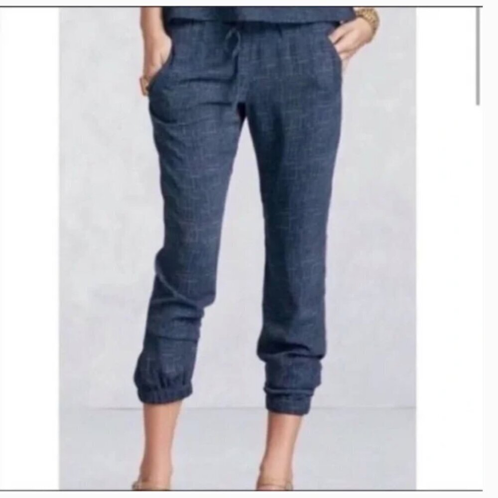 CAbi Navy Blue Track Pants
